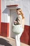 Taška přes rameno Reisenthel Moonbag Puffer iced matcha