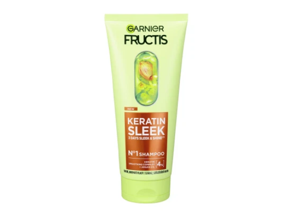 Garnier Fructis Keratin Sleek Šampon na vlasy 200 ml