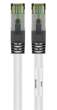 Goobay CAT8.1 S/FTP (PiMF) 3m bílá / Patch kabel / RJ-45 / 2 GHz / 40 Gigabit Ethernet (55126)