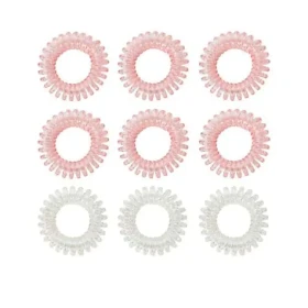 Sada spirálových gumiček do vlasů pink - BeastPink (růžová) (65446-1-single_variant)