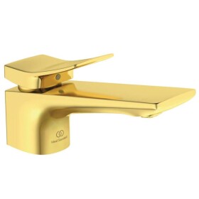 IDEAL STANDARD - Conca Tap Umyvadlová baterie s výpustí, Brushed Gold BC753A2