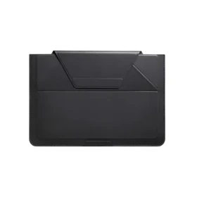 Moft Carry Sleeve 14" černá / Pouzdro pro notebook / se stojánkem / 2 úhly náklonu / PU koženka (MB002-1-15Air-JTBK)