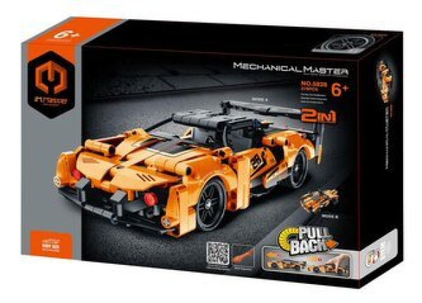 Stavebnice auto 2v1 277 dílků