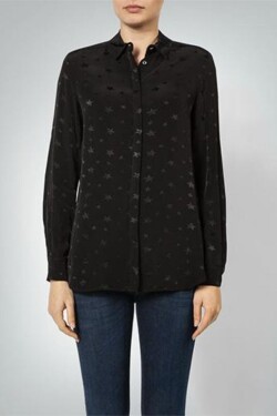 Tommy Hilfiger Shirt NISSE VISCOSE BLOUSE black