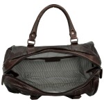 Trendy kožená cestovní taška GW Absolon, tmavě hnědá