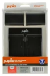 JUPIO Set 2x LP-E6 1700mAh + USB duální nabíječka / Akumulátor a nabíječka / pro Canon / 1700 mAh (CCA1002)