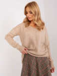 Sweter TO SW model 19069183 camelowy - FPrice Velikost: jedna velikost