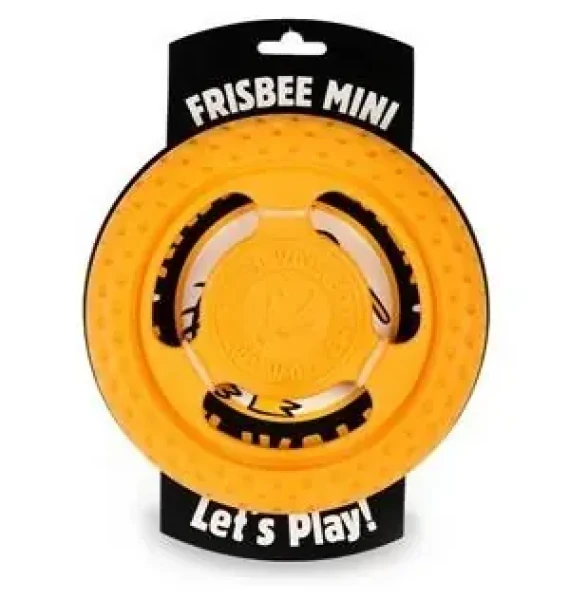 KIWI WALKER Frisbee oranžová / Hračka pro psy / plovací a létací / TPR pěna / 22 cm (TPR-212)