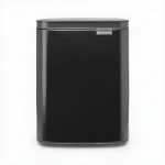 Brabantia BO matná černá / Odpadkový koš / 7 l (22 29 00)