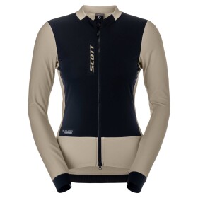 SCOTT Jersey W's Pro Warm WB LS, Portobello Beige/Black (vzorek) velikost: M