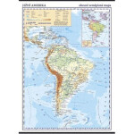 Jižní Amerika mapa