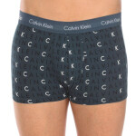 Pánské boxerky Low Rise Trunk 3Pack M U2664G PIT černo grafitové - Calvin Klein S