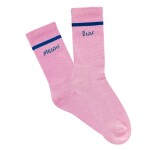 Bella Rose Ponožky Žiju / Miluju velikost M (40-43), růžová barva, textil