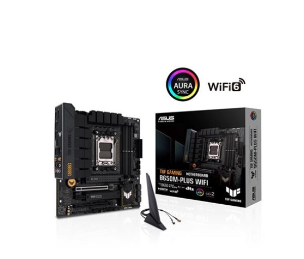 ASUS MB Sc AM5 TUF GAMING B650M-PLUS WIFI, AMD B650, 4xDDR5, 1xDP, 1xHDMI, WI-FI, mATX EDF_431851