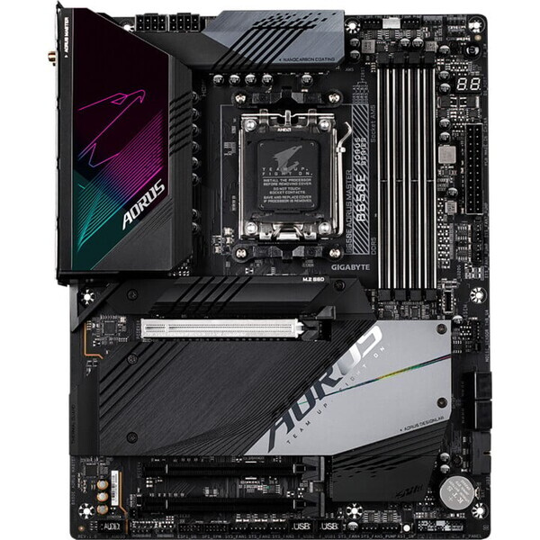 GIGABYTE B650E AORUS MASTER / B650E / AM5 / 4x DDR5 / PCIEx16 / 1x 2.5GLAN / Wi-Fi / ATX (B650E AORUS MASTER)