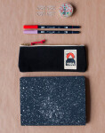 YKRA Pencil Case Black