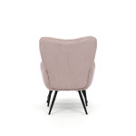 Relaxační křeslo, růžová, manšestrová látka, AK-L7285 PINK6