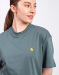 Tričko Carhartt WIP W' S/S Chase T-Shirt Velvet Green/Gold