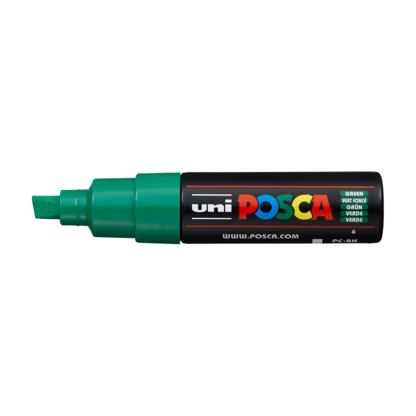 Popisovač Posca PC-8K, mm, zelená