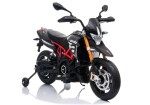 Mamido Dětská elektrická motorka Aprilia černá