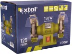 Elektrická dvoukotoučová stolní bruska EXTOL CRAFT 410120