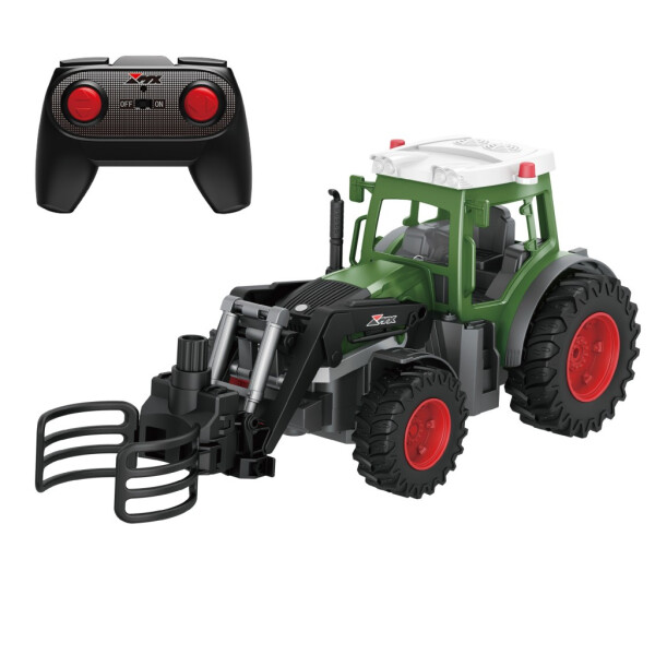 RC traktor s kleštěmi na balíky 2.4Ghz