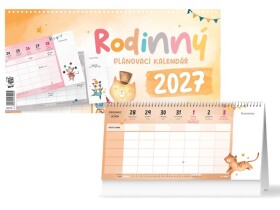 Stolní kalendář 2027 MFP Rodinný plánovací
