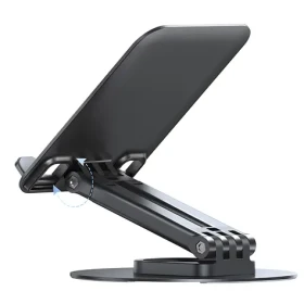 USAMS ZJ080 černá / Stolní držák / telefon a tablet / 4,7-12" / 360° otočný (ZJ80ZJ01)