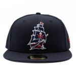 New Era Pánská kšiltovka Tampa Bay Buccaneers NFL Alternate Logo 59FIFTY Fitted - Tmavě modrá Velikost: 7 5/8