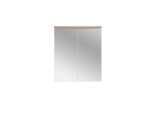 COMAD - Zrcadlová skříňka 60cm 2 dvířka BALI bílá 5907611647523