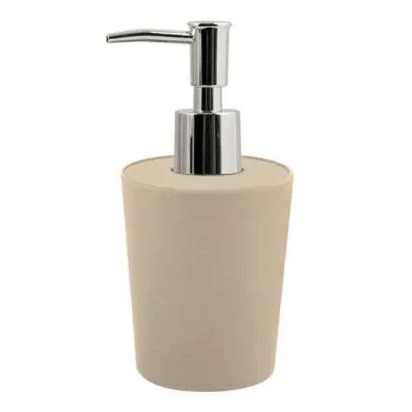 Spirella TAKEO dávkovač mýdla béžový / bambusové vlákna / 400 ml (7610583204783)