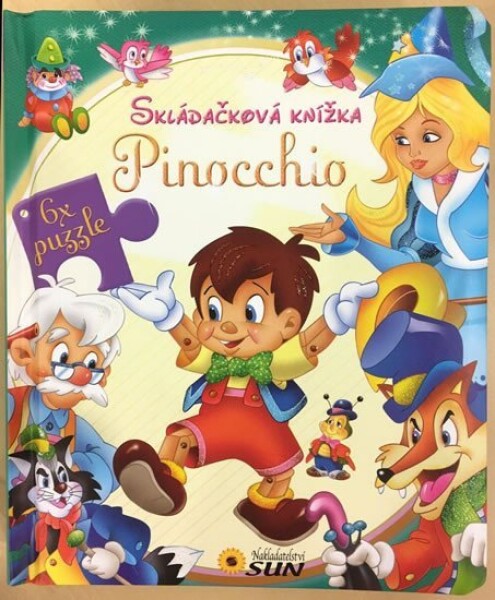 Skládačková knížka - Pinocchio - Kolektiv