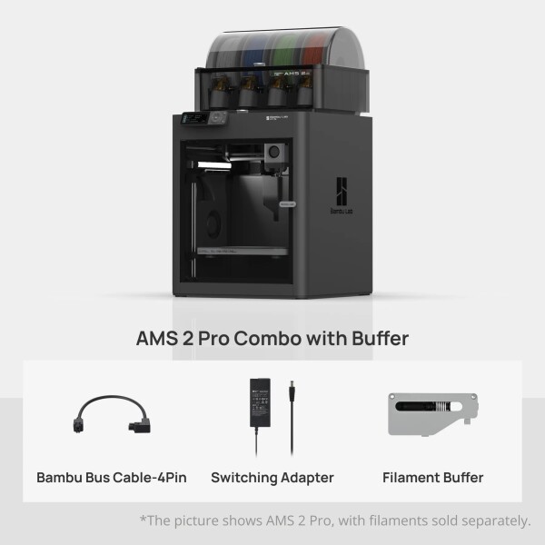 Bambu Lab P1S AMS 2 Pro Combo