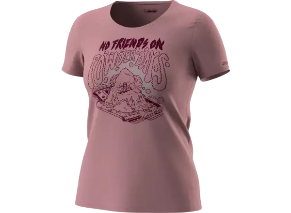 Dynafit 24/7 Artist Series Cotton T-Shirt Women růžová