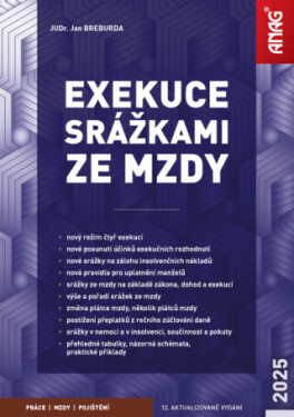 Exekuce srážkami ze mzdy 2025 - Jan Breburda