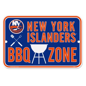 Mustang Cedule New York Islanders NHL 10" x 15" BBQ Zone