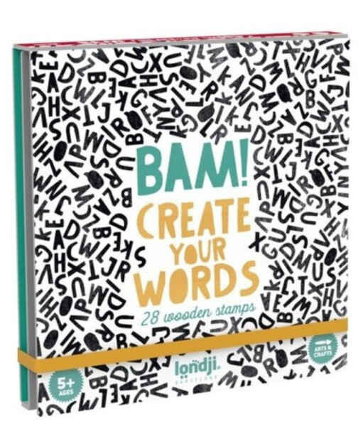 LONDJI Razítkovací set písmenka