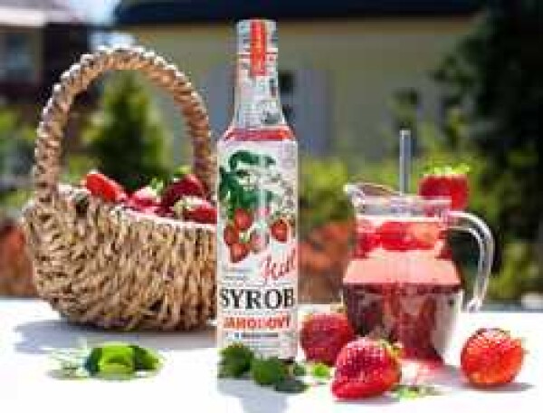 Kitl Syrob Jahodový s dužinou 500 ml
