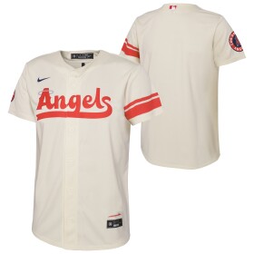 Nike Dětský dres Los Angeles Angels MLB Replica City Connect Beige (YOUTH)