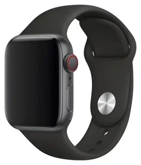 Devia Deluxe Sport černá / Řemínek pro Apple Watch / 44/45/46mm (6938595324963)