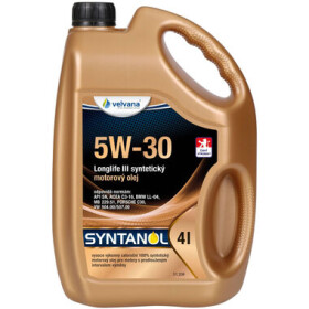 Velvana Syntanol 5W-30 Longlife III 4 l