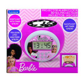 Lexibook budík Barbie se stropním projektorem