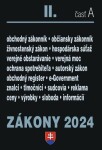 Zákony 2024 II Obchodné občianske právo