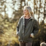 Bushman Dámská oboustranná bunda Jatenga, tmavá khaki M