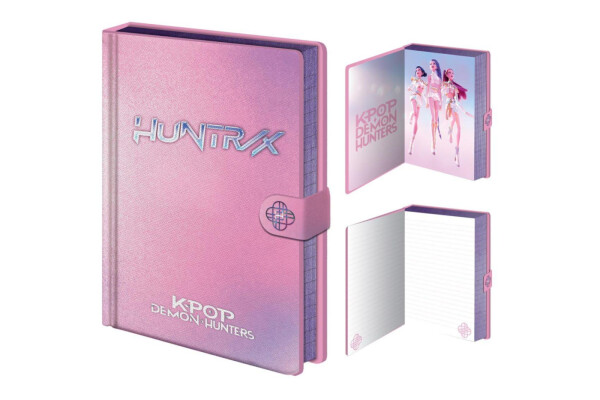 KPop Demon Hunters Zápisník A5 se sponou - Pyramid