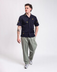Service Works Cross Stitch Shirt DARK NAVY L