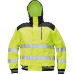 CRV Cerva Bunda KNOXFIELD Hi-Vis WINTER PILOT pánská zimní reflexní žlutá XS žlutá