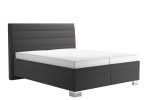 Postel Britania 160 x 200 látka: Nero Stone / Alfa Stone