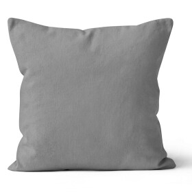 Mikroplyšový povlak na polštář 40x40 cm Šedý