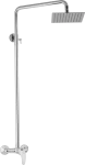 JB Sanitary Sprchová sestava s baterií SLIM s horním vývodem, 25x25cm SA 61 000 00 5